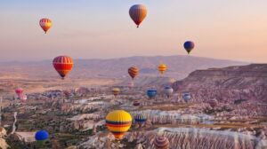 Efes turki tempat wisata balon udara