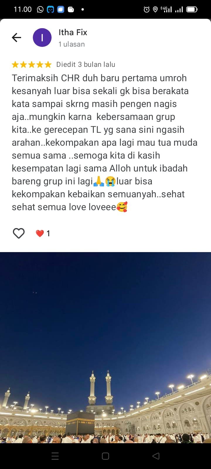 Testimoni jamaah umroh cahaya raudhah travel umroh travel haji