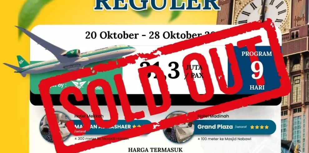 Paket Umroh 20 Oktober