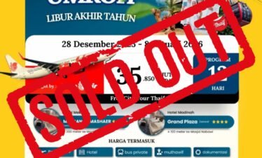 Paket Umroh Akhir Tahun 28 Desember 2025 Soldout Cahaya Raudhah