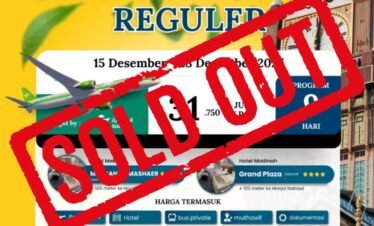 Paket Umroh Akhir Tahun 15 Desember 2025 Soldout Cahaya Raudhah