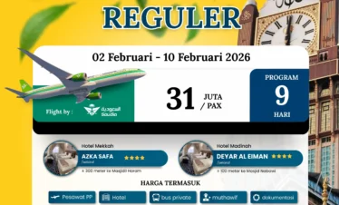 Paket Umroh 2 Februari 2026