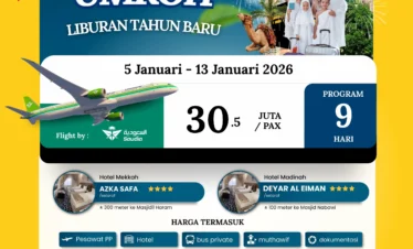 Paket Umroh 5 Januari 2026