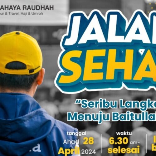 1000 Langkah Menuju baitullah : Dapatkan Doorprize 2 Paket Umroh Gratis!